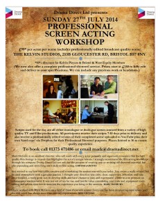 POSTER KELVIN PLAYERS SCREEN WS SUN 27th JULY 2014