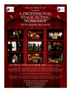 POSTER FOR STAGE MC FROME 19th OCT 2014