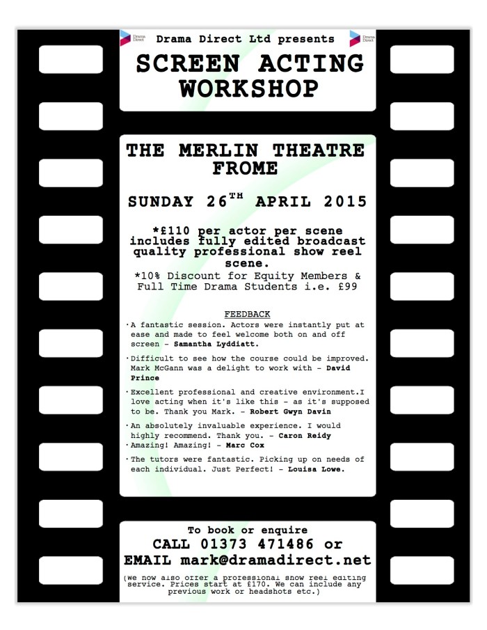 POSTER MERLIN SUN 26th APRIL 2015 jpeg