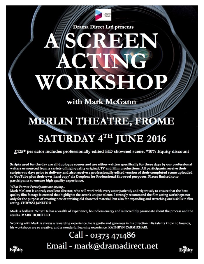 POSTER MERLIN SAT 4th JUNE 2016