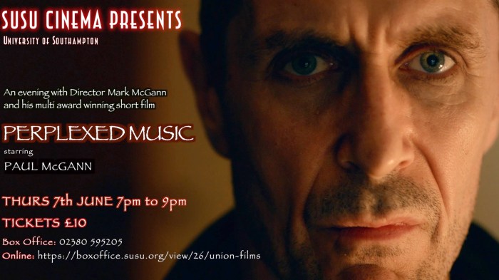 EVENING WITH MARK McGANN SUSO POSTER
