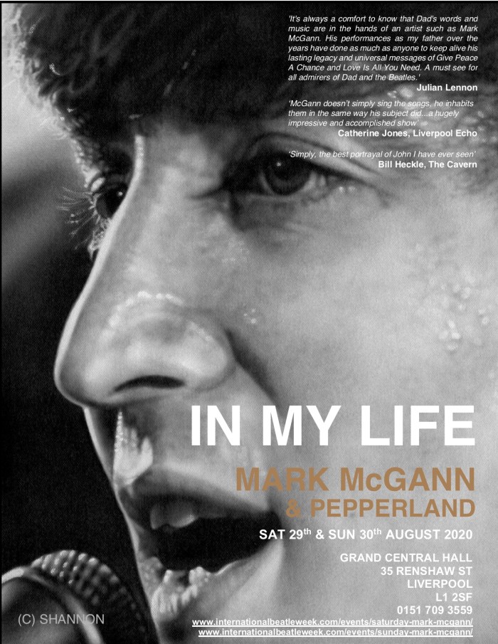 IN MY LIFE SHANNON POSTER 2020